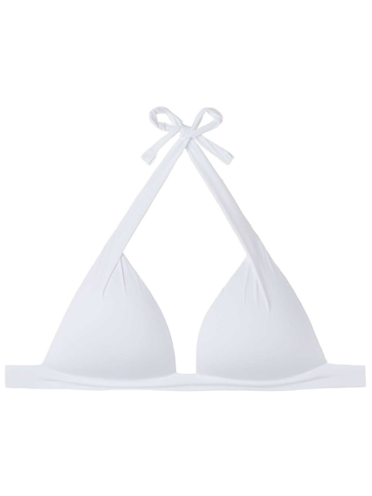 Parte De Cima De Biquíni Triângulo Indonésia - Branco