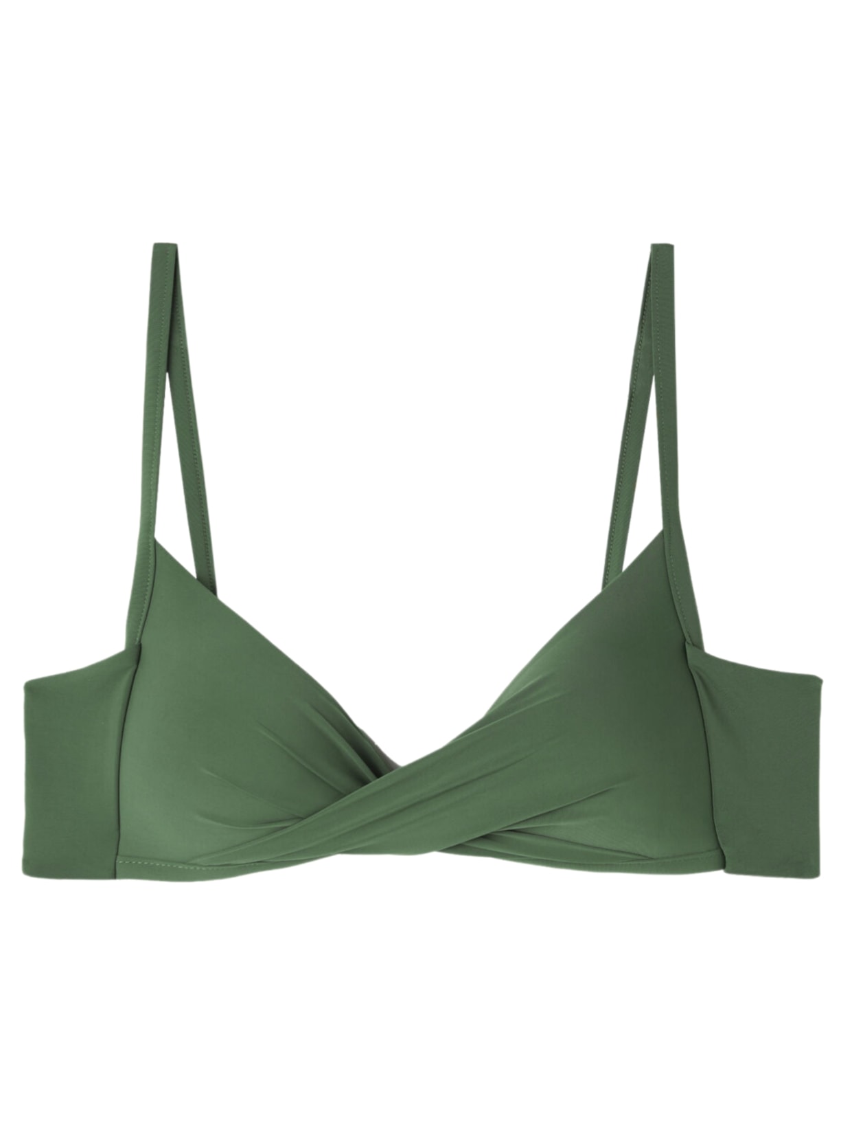 Parte De Cima De Biquíni Triângulo Indonésia - Verde