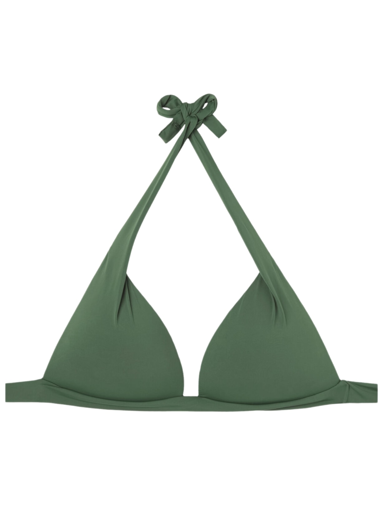 Parte De Cima De Biquíni Triângulo Indonésia - Verde