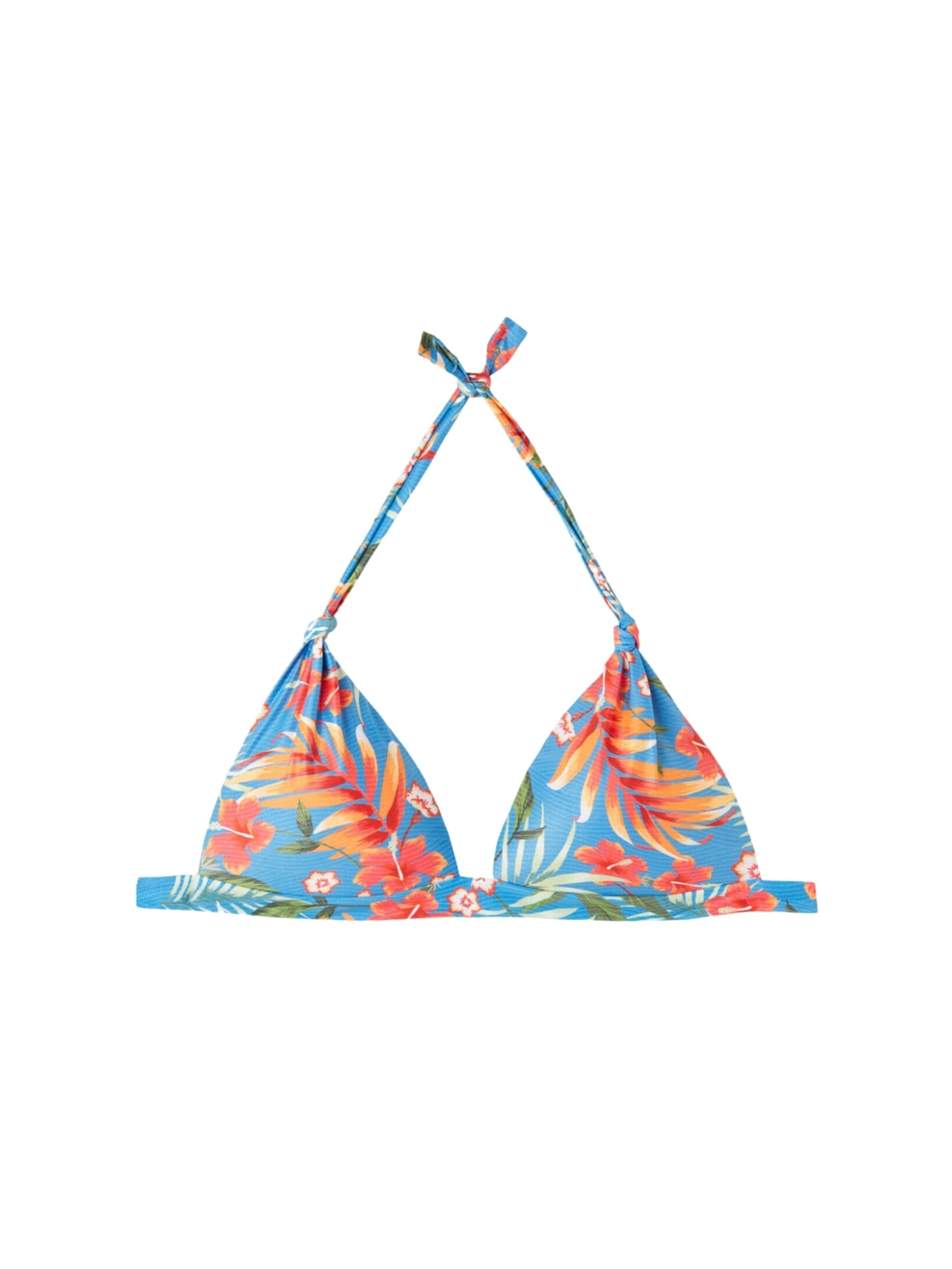 Parte De Cima De Biquíni Triângulo Maui Azul Calzedonia