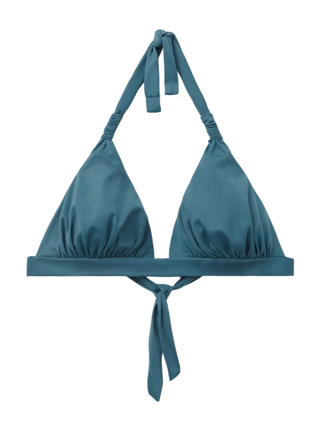 Parte De Cima De Biquíni Triângulo Scultura - Azul