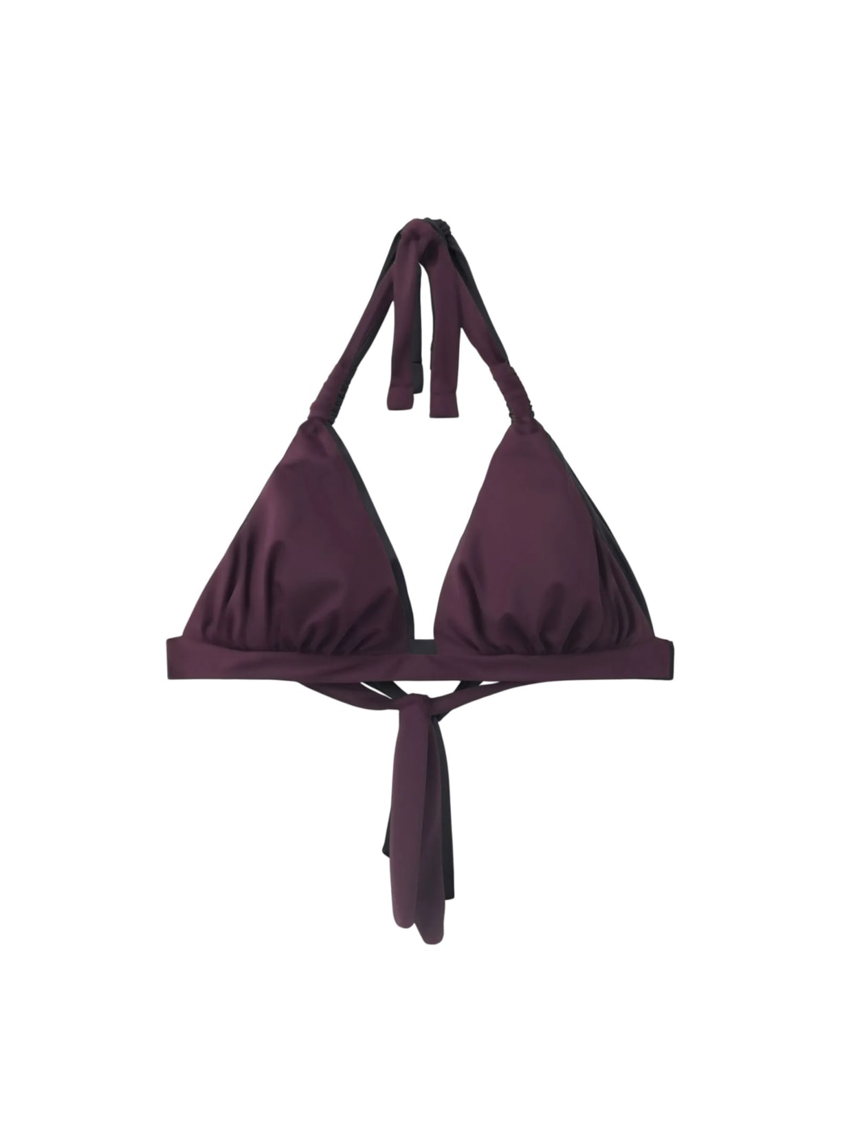 Parte De Cima De Biquíni Triângulo Scultura - Roxo