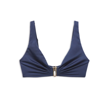 Parte De Cima De Biquíni Triângulo Timeless Diva - Azul