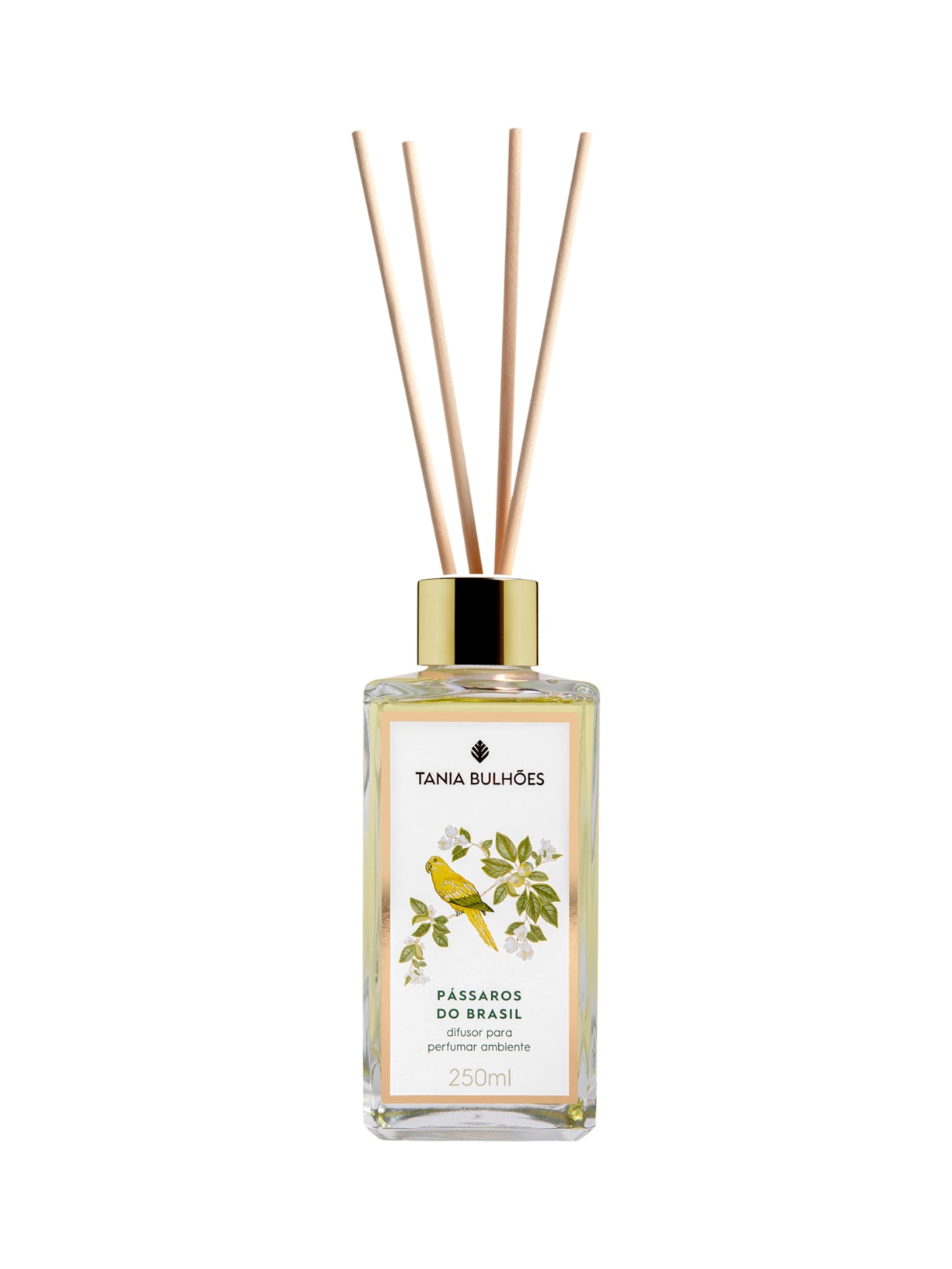 Pássaros Do Brasil Difusor de Ambiente 250ml Tania Bulhões