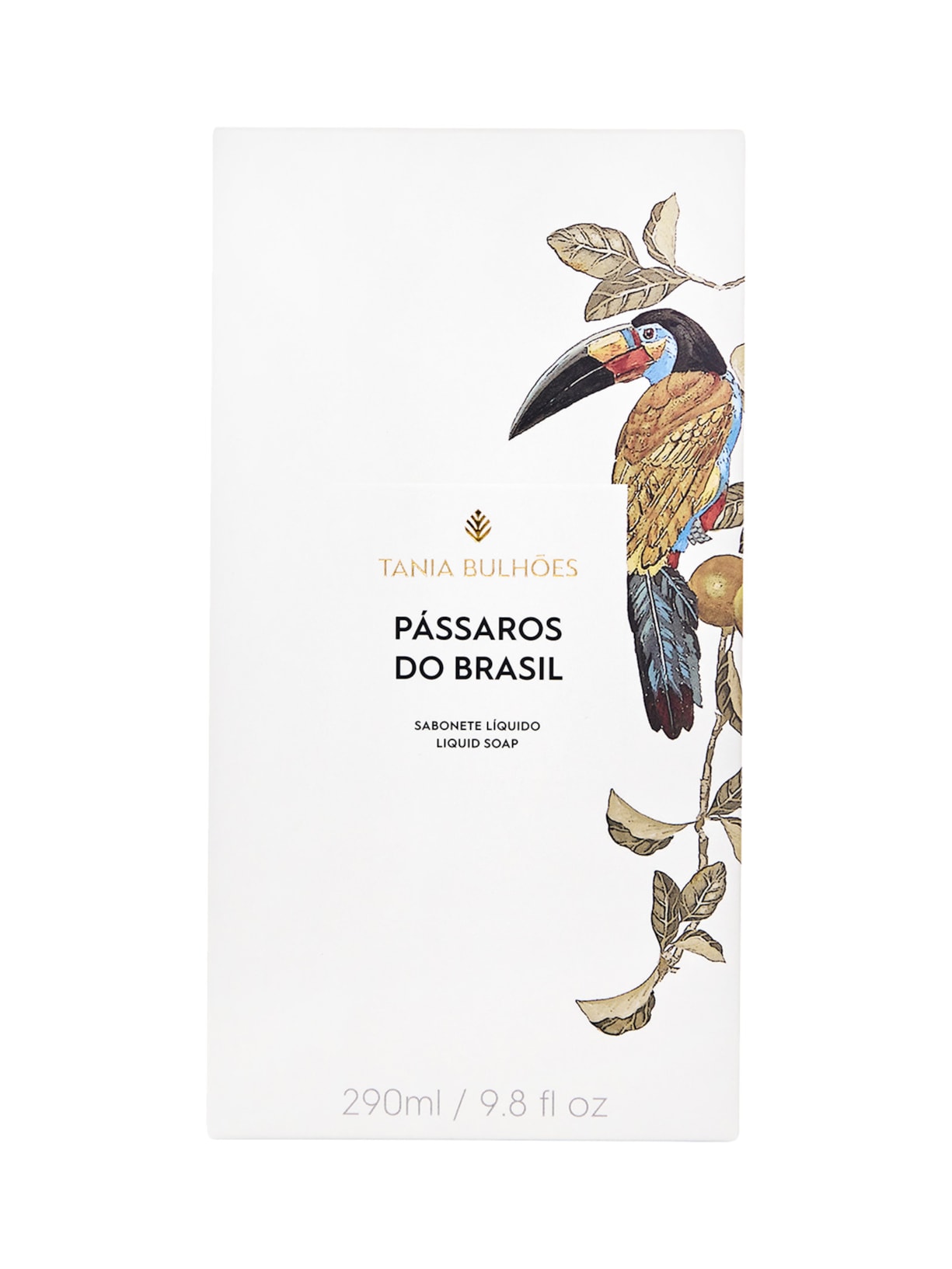 Passáros do Brasil Sabonete Líquido 290ml  Tania Bulhões