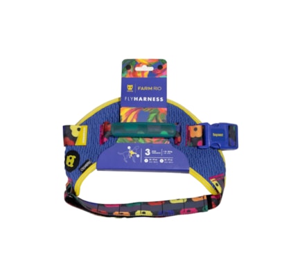 Peitoral Flyharness Mix - Azul