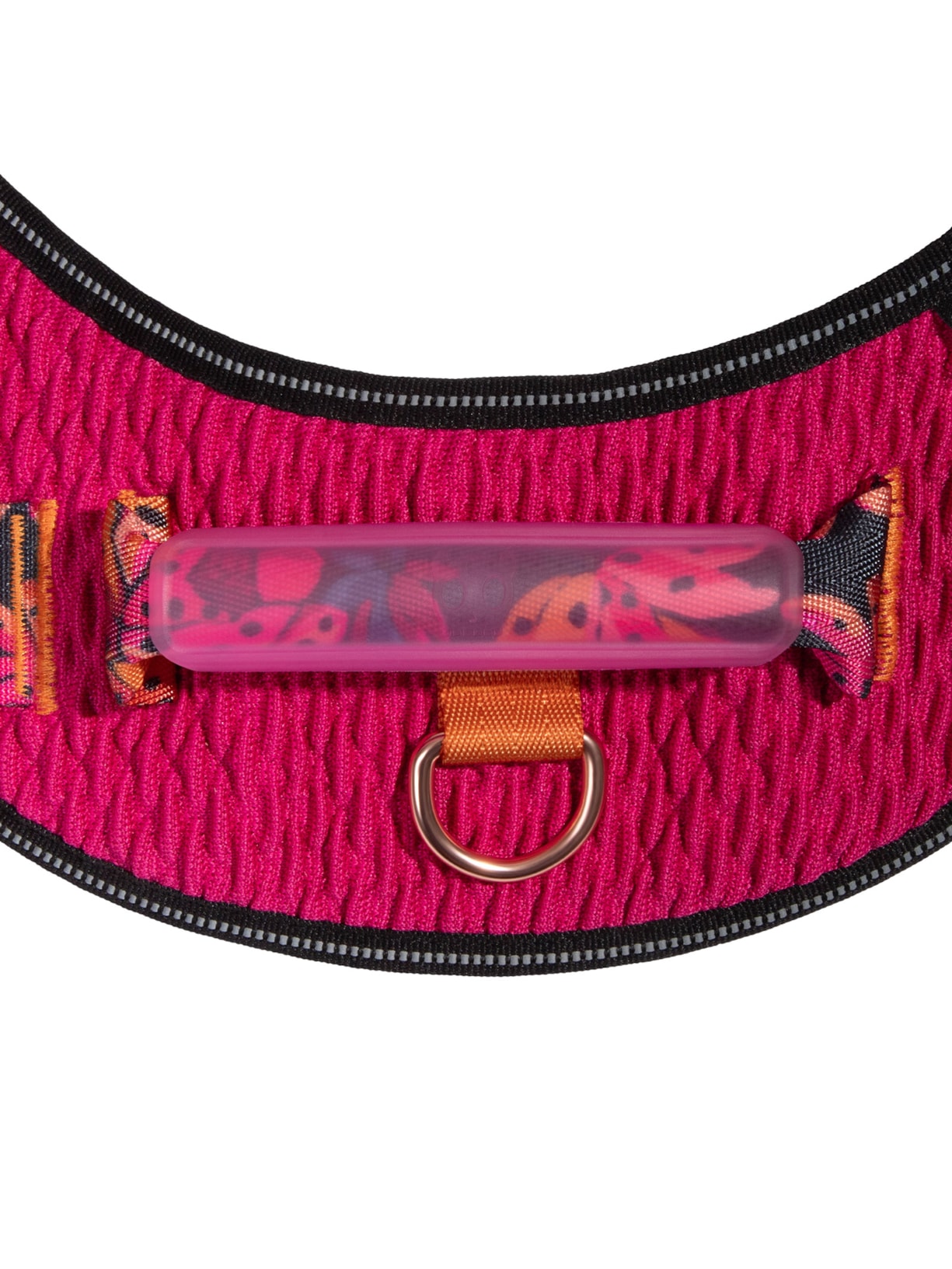 Peitoral Flyharness Onça Rosa Farm Etc + Zeedog