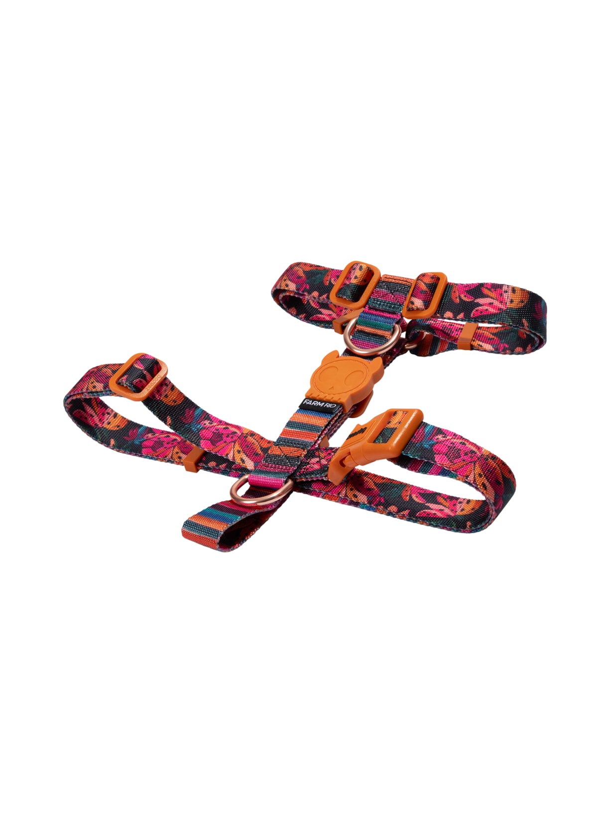 Peitoral H Onça Rosa Farm Etc + Zeedog