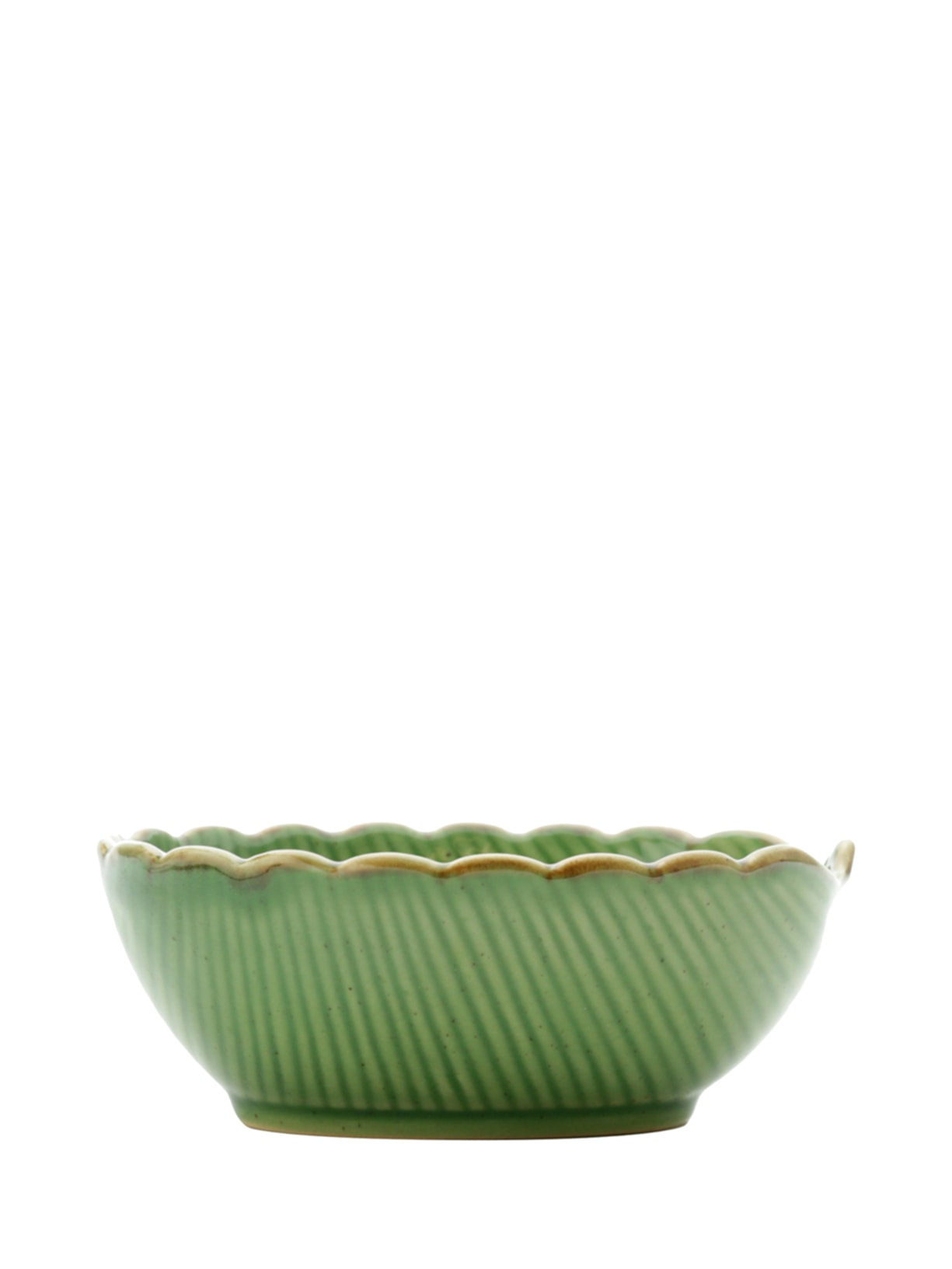 Petisqueira Banana Leaf Em Cerâmica - Verde