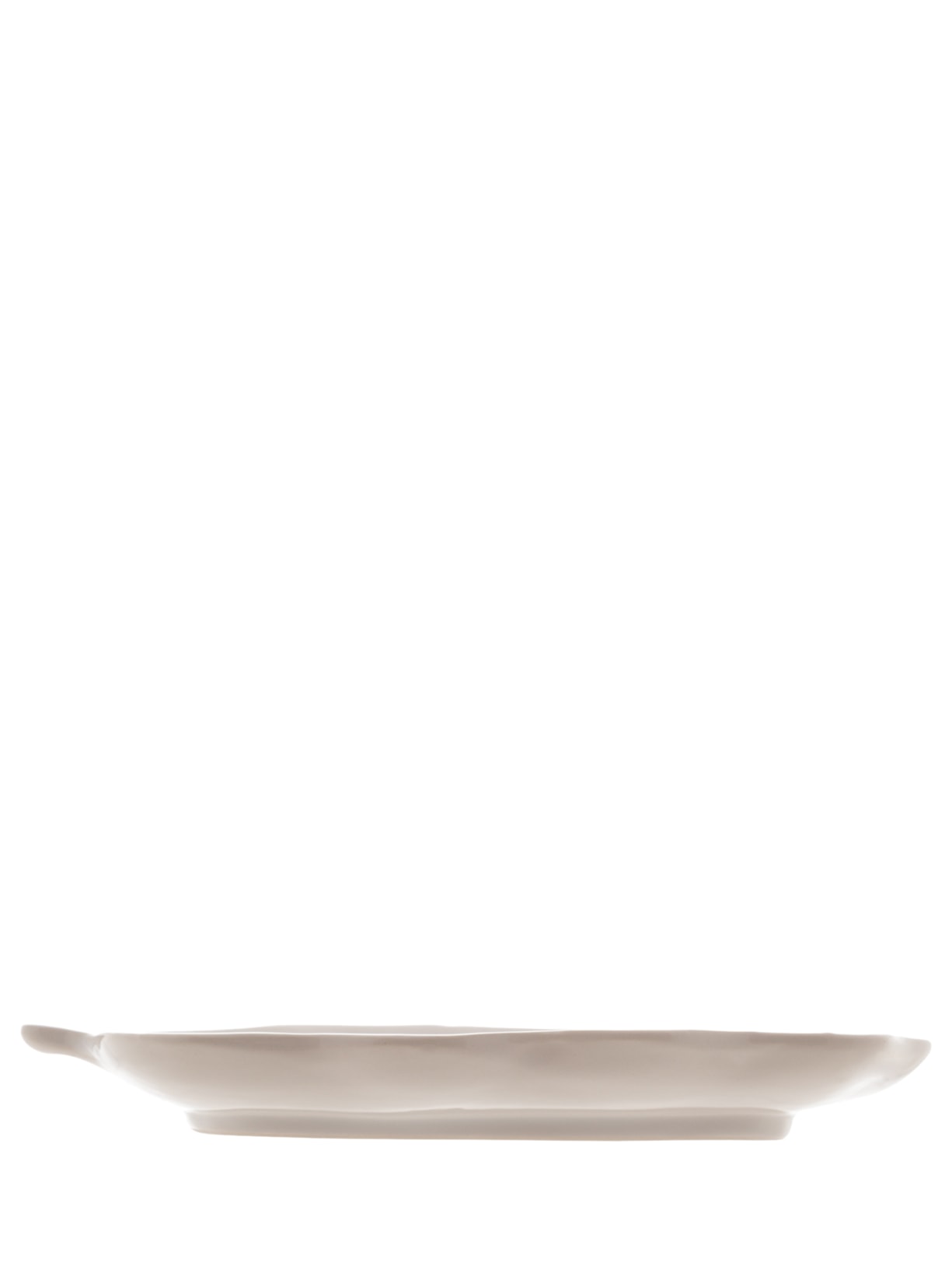 Petisqueira De Cerâmica Banana Leaf Branco '2Home