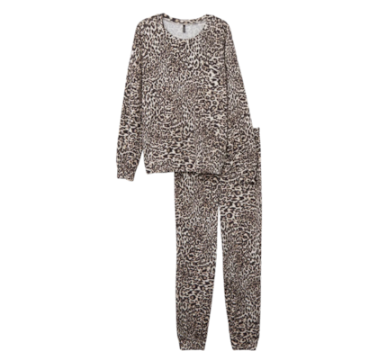 Pijama Comprido Em Modal a Moment Of Glamour - Marrom