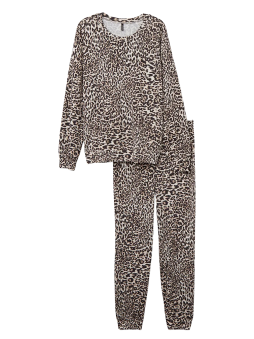 Pijama Comprido Em Modal a Moment Of Glamour - Marrom