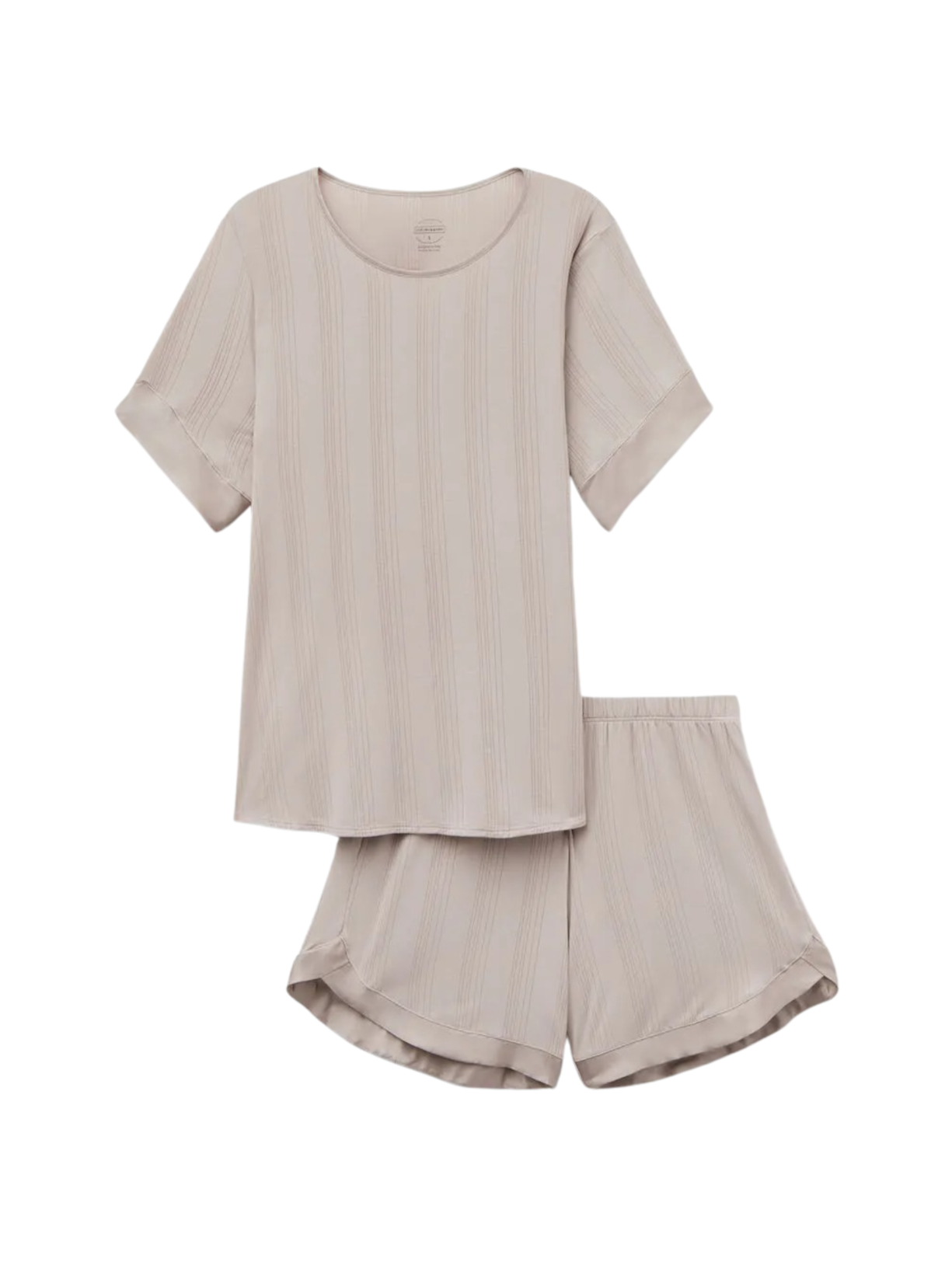 Pijama Curto Delicate Alchemy Em Modal - Beige