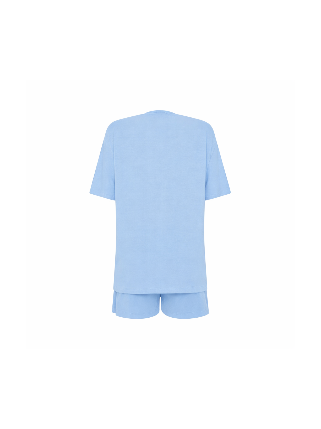 Pijama Curto Sweet Baby Blue Azul Suntime