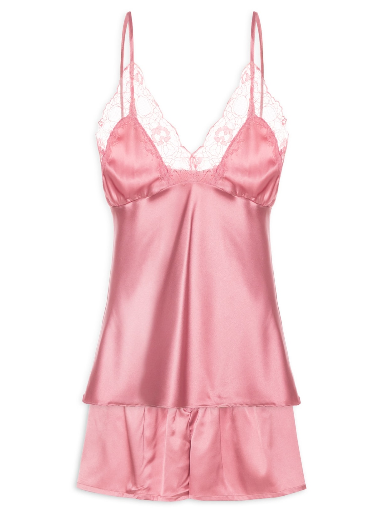 Pijama Feminino Cetim Gabriela Rosa Jogê