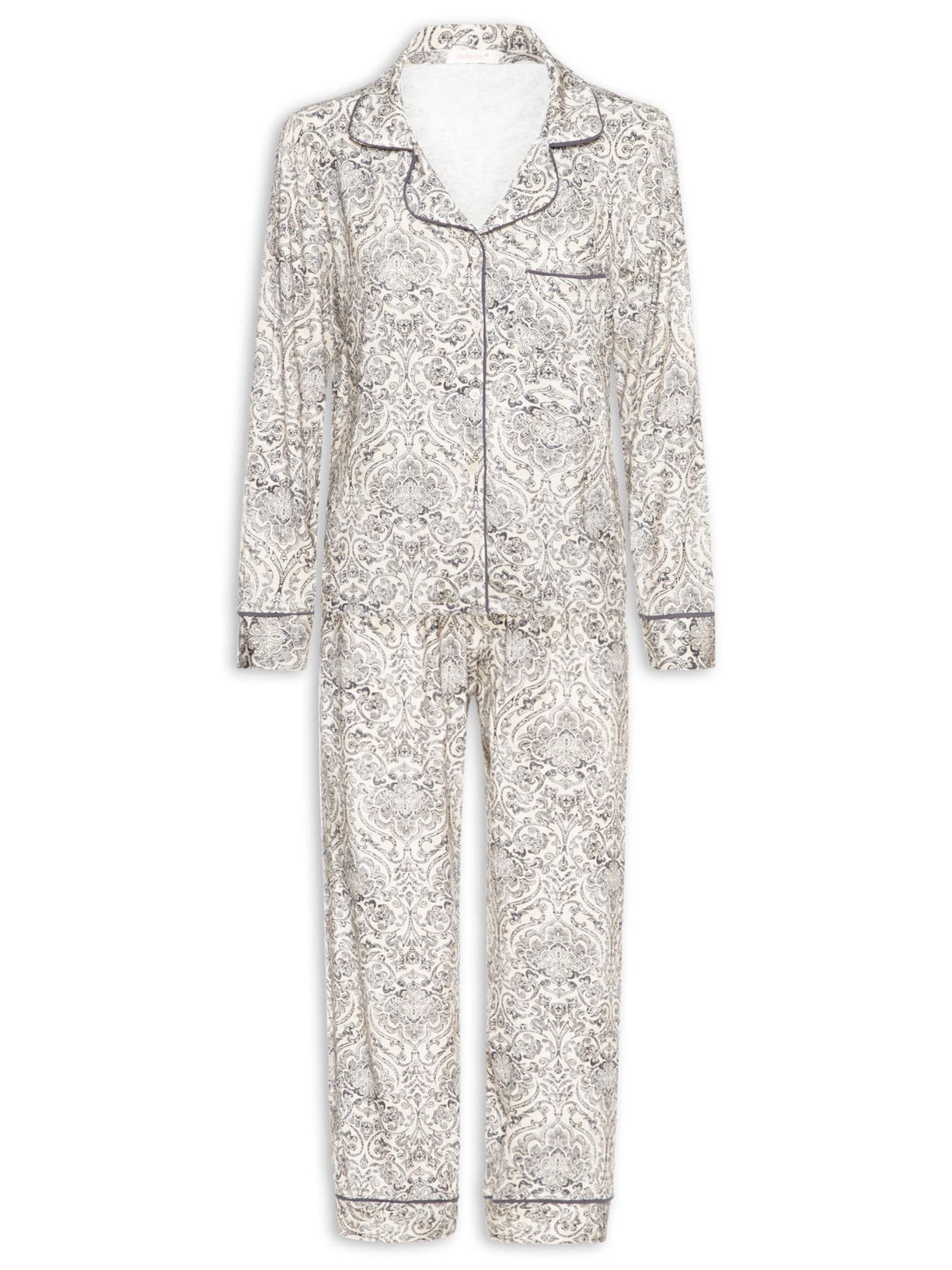 Pijama Feminino - Cinza