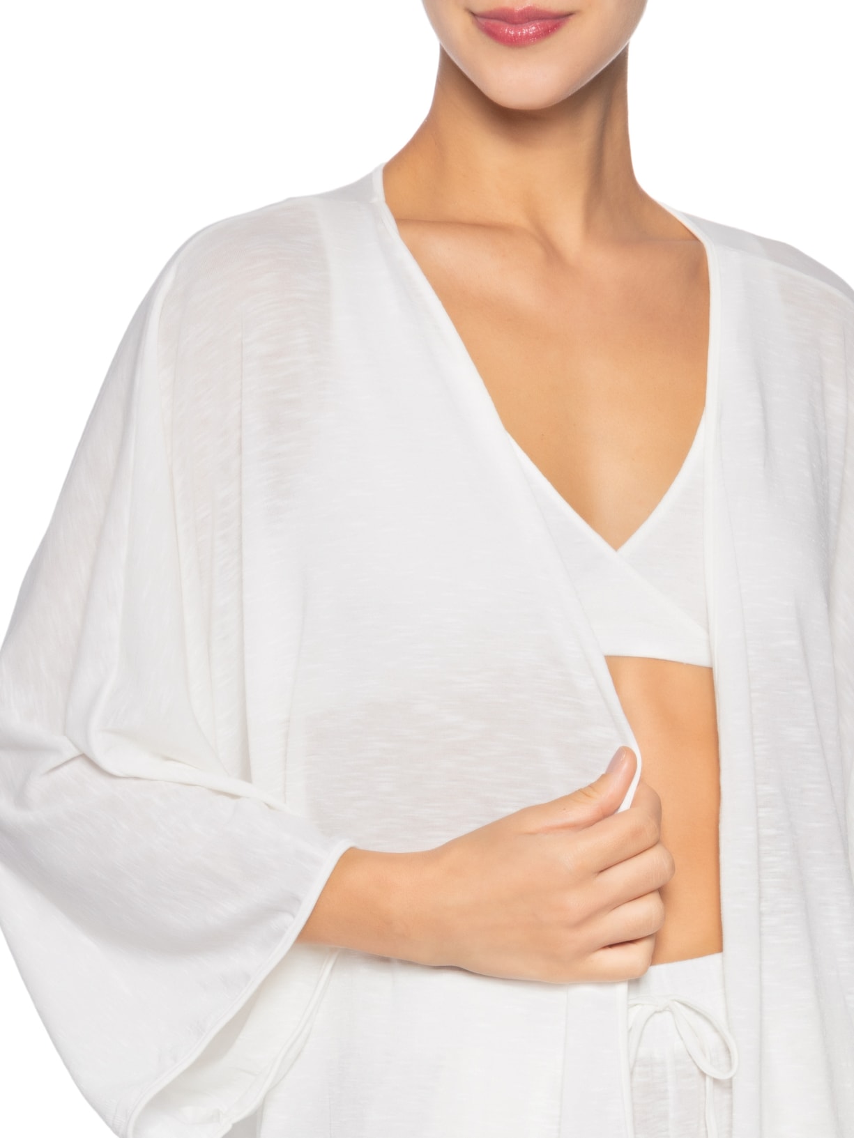 Pijama Feminino Conjunto Trio Freeze Almar Branco Jogê