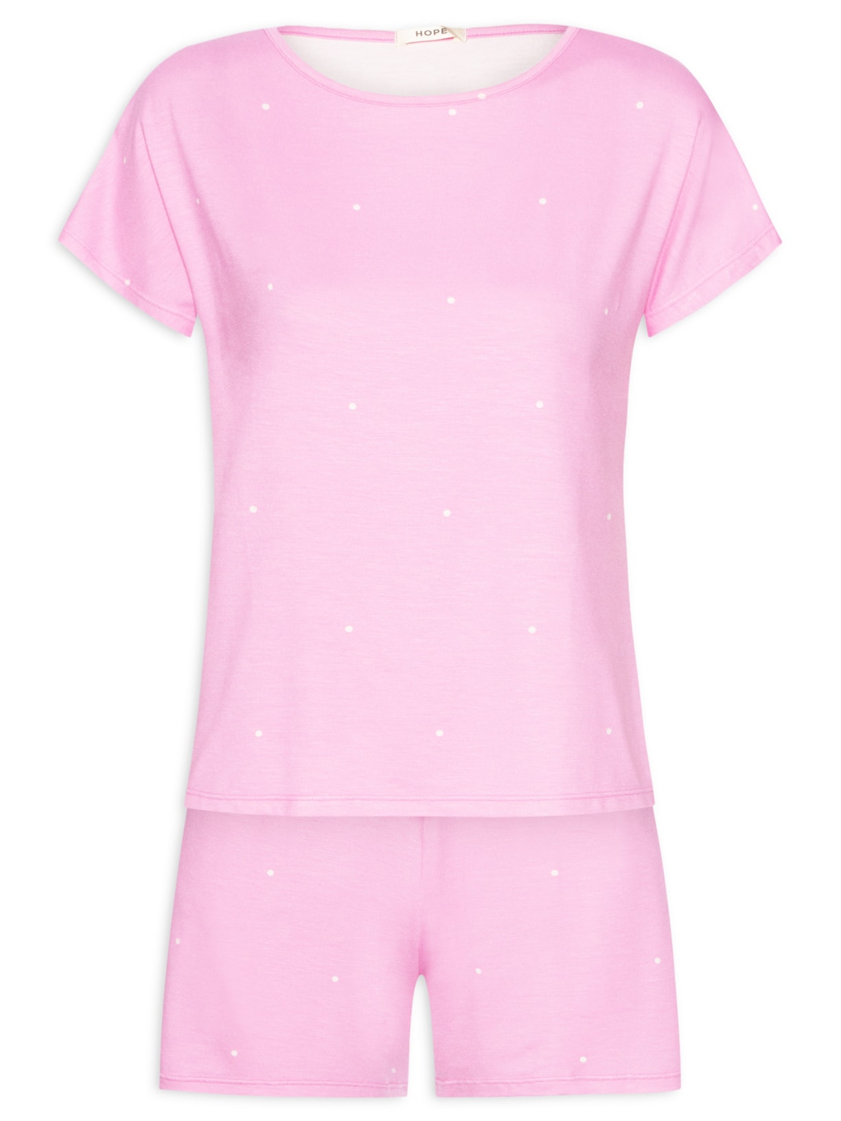 Pijama Feminino Doll em Viscose Dreams - Rosa