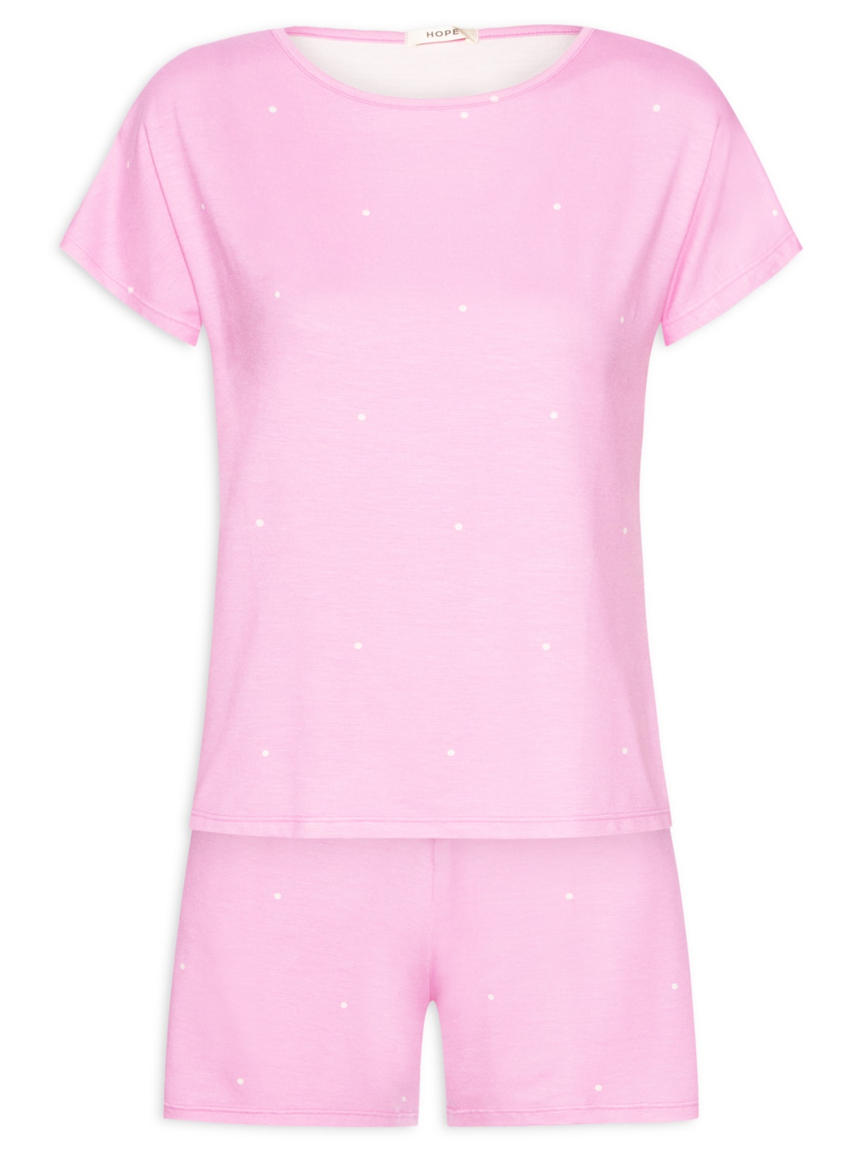 Pijama Feminino Doll em Viscose Dreams - Rosa