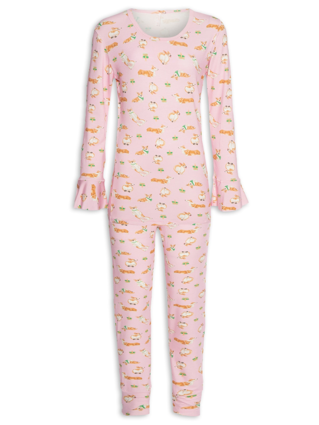 Pijama Feminino Logo Malha Elizabeth - Rosa