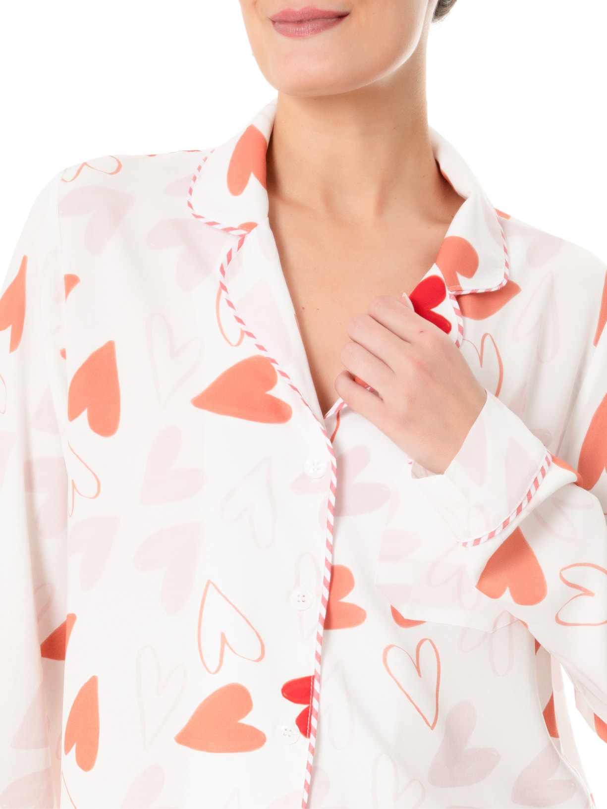 Pijama Feminino Nayra Branco Shop2gether + Ava Intimates