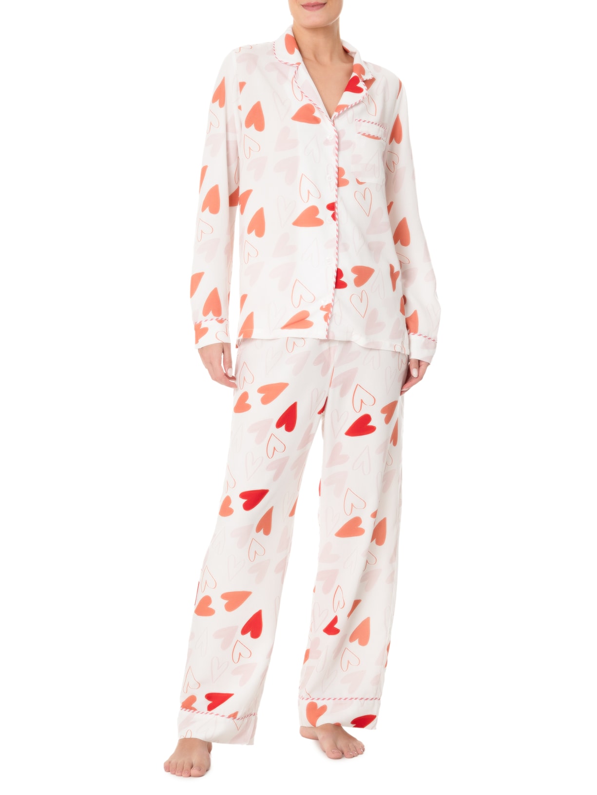 Pijama Feminino Nayra Branco Shop2gether + Ava Intimates