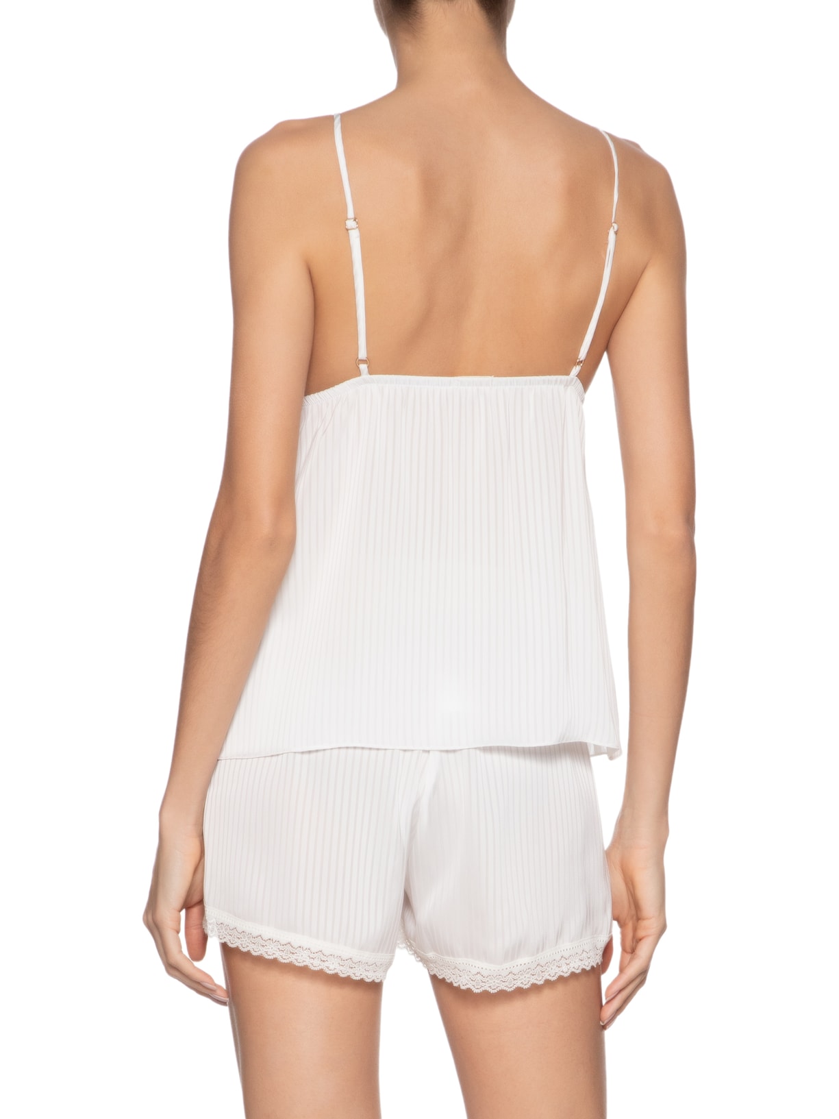 Pijama Feminino Short Doll Branco Valisere
