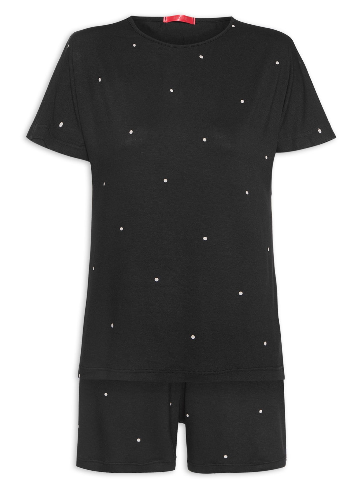 Pijama Feminino Short Doll Dreams - Preto