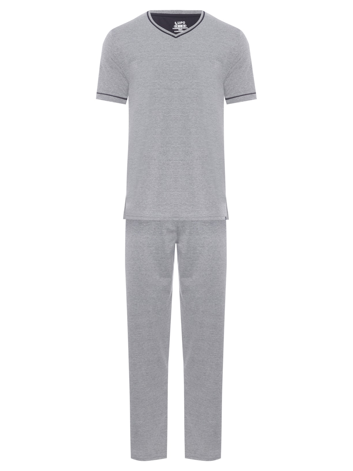 Pijama Masculino Am - Cinza