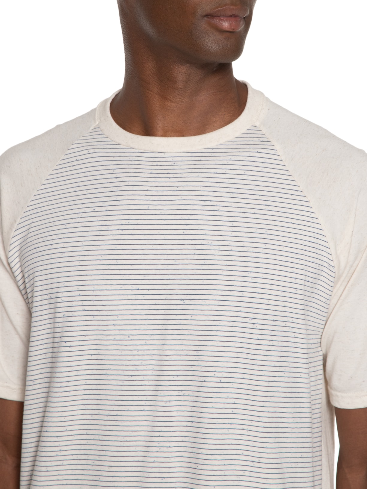 Pijama Masculino Am Curto Listrado Bege Lupo