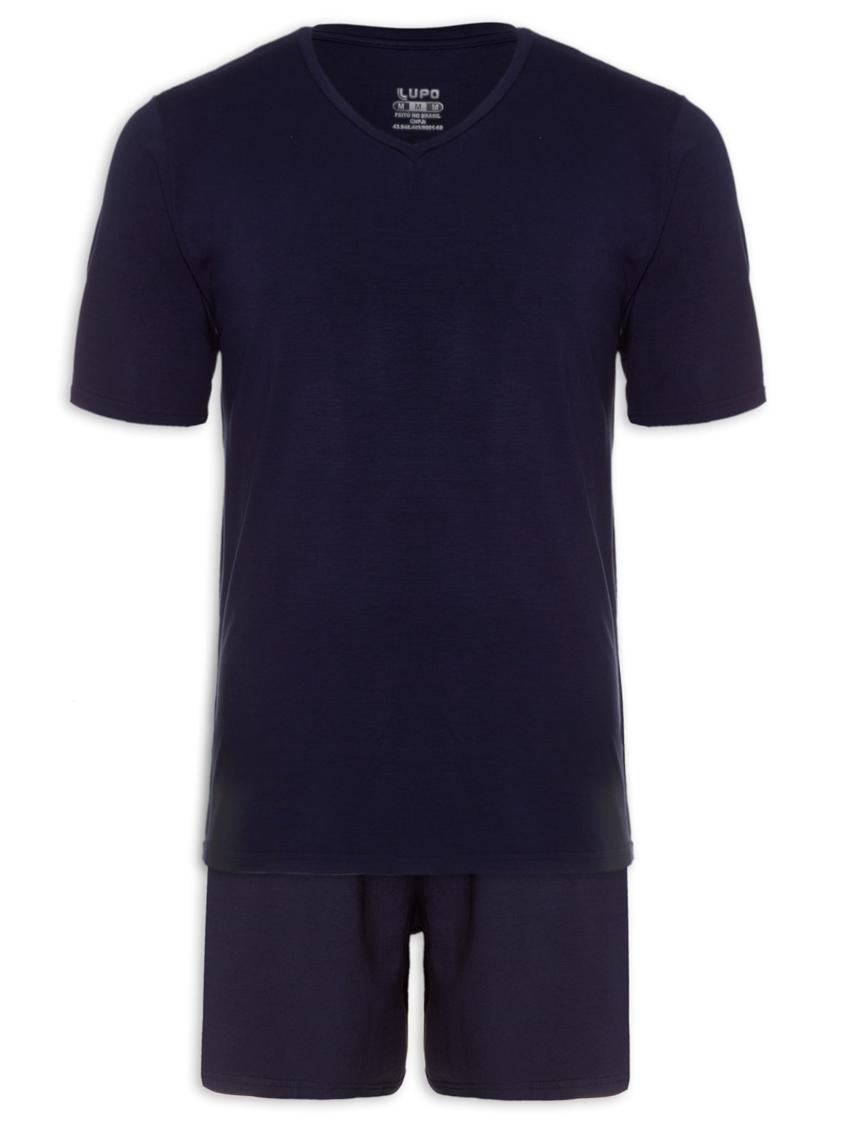 Pijama Masculino Am Gola V - Azul