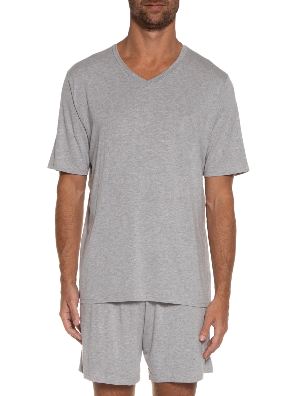 Pijama Masculino Am Gola V Cinza Lupo