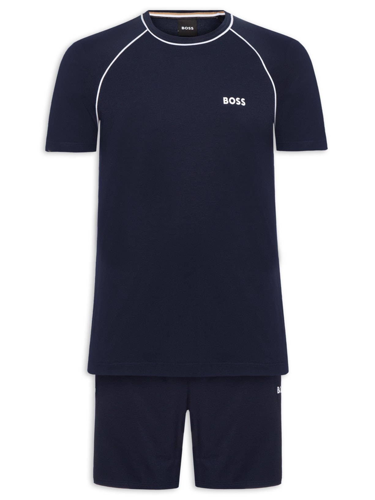 Pijama Masculino Balance Short Set - Azul