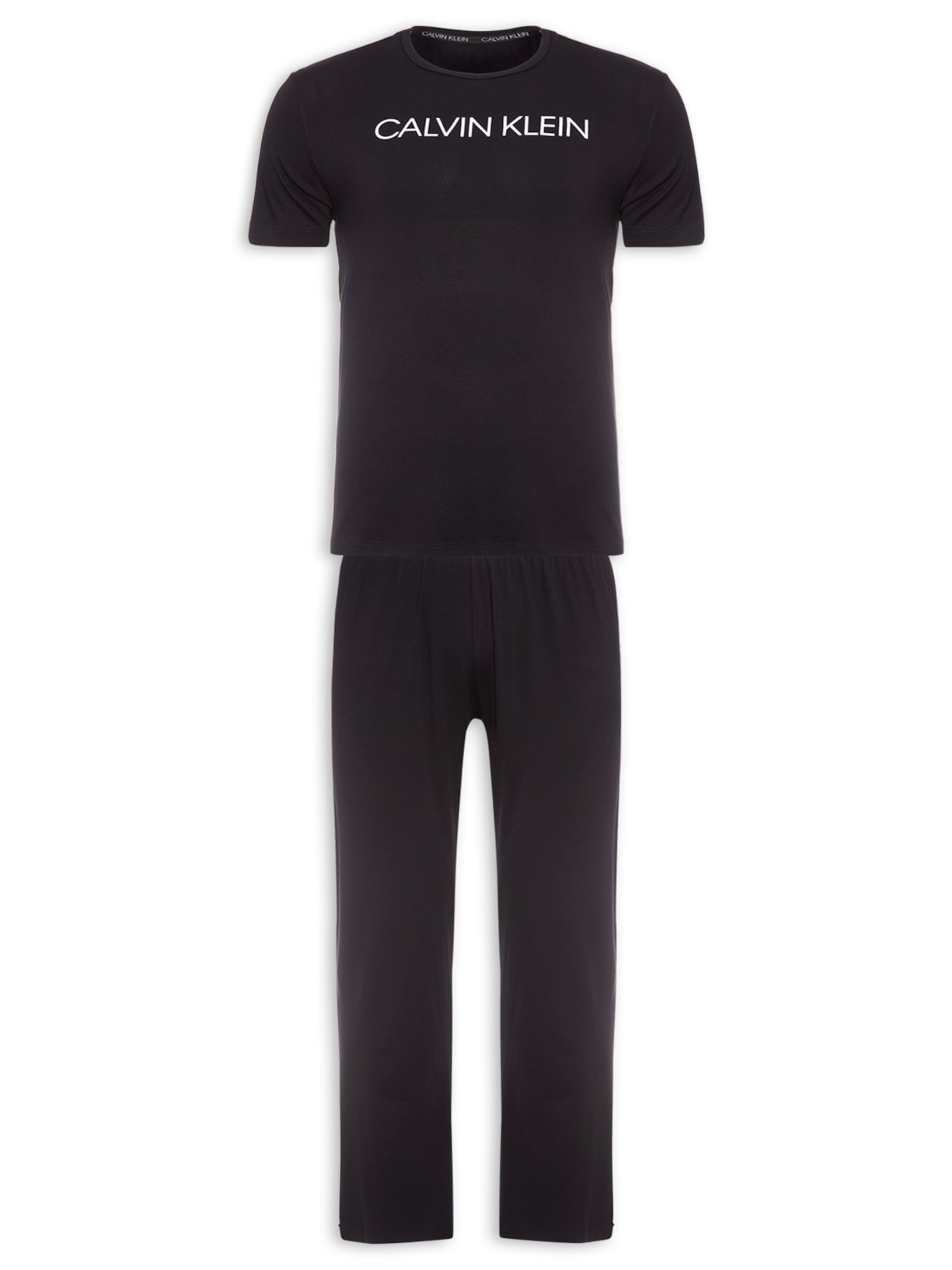 Pijama Masculino Calça Viscolight Calvin Klein Underwear Preto