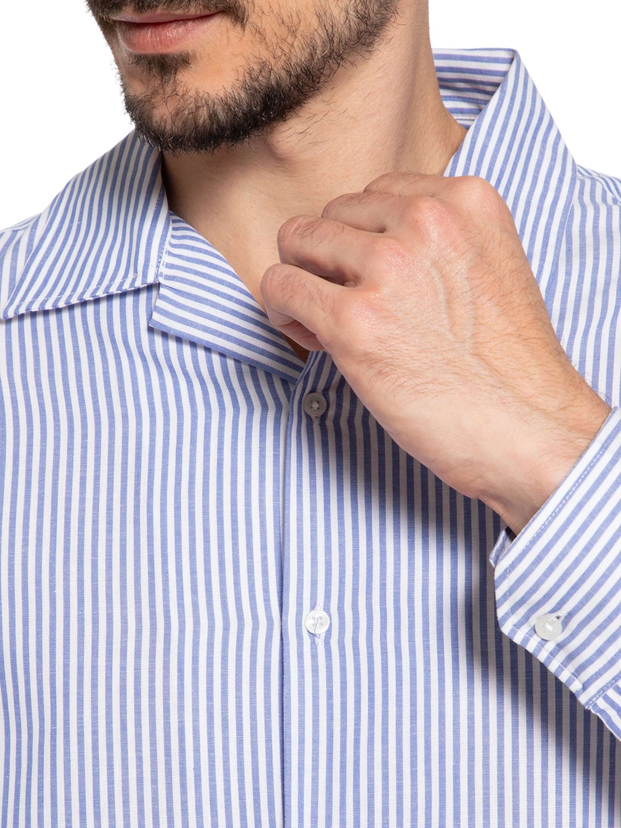 Pijama Masculino Camisa Em Botões E Bermuda Azul  Calvin Klein Underwear