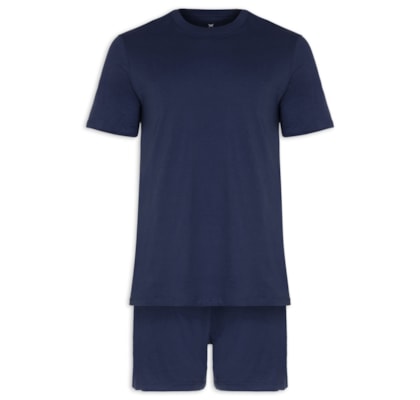 Pijama Masculino + Case - Azul