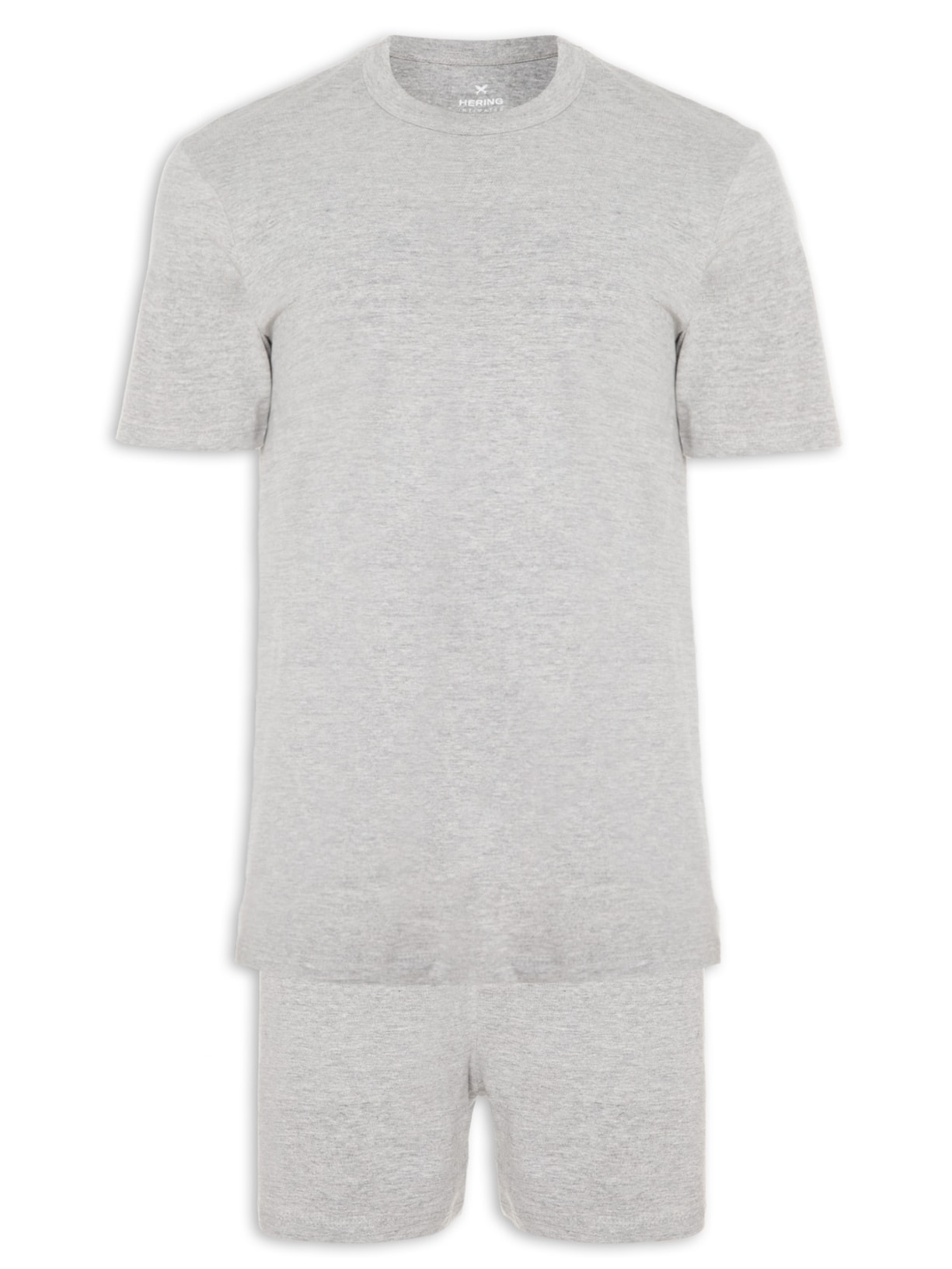 Pijama Masculino + Case - Cinza