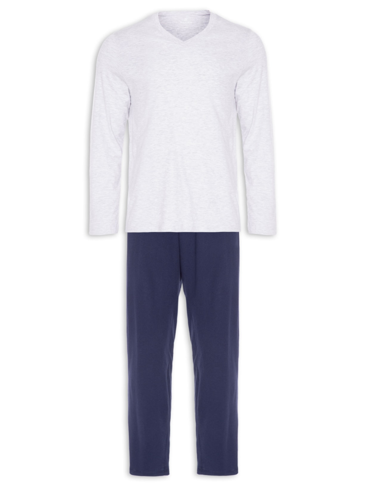 Pijama Masculino - Cinza