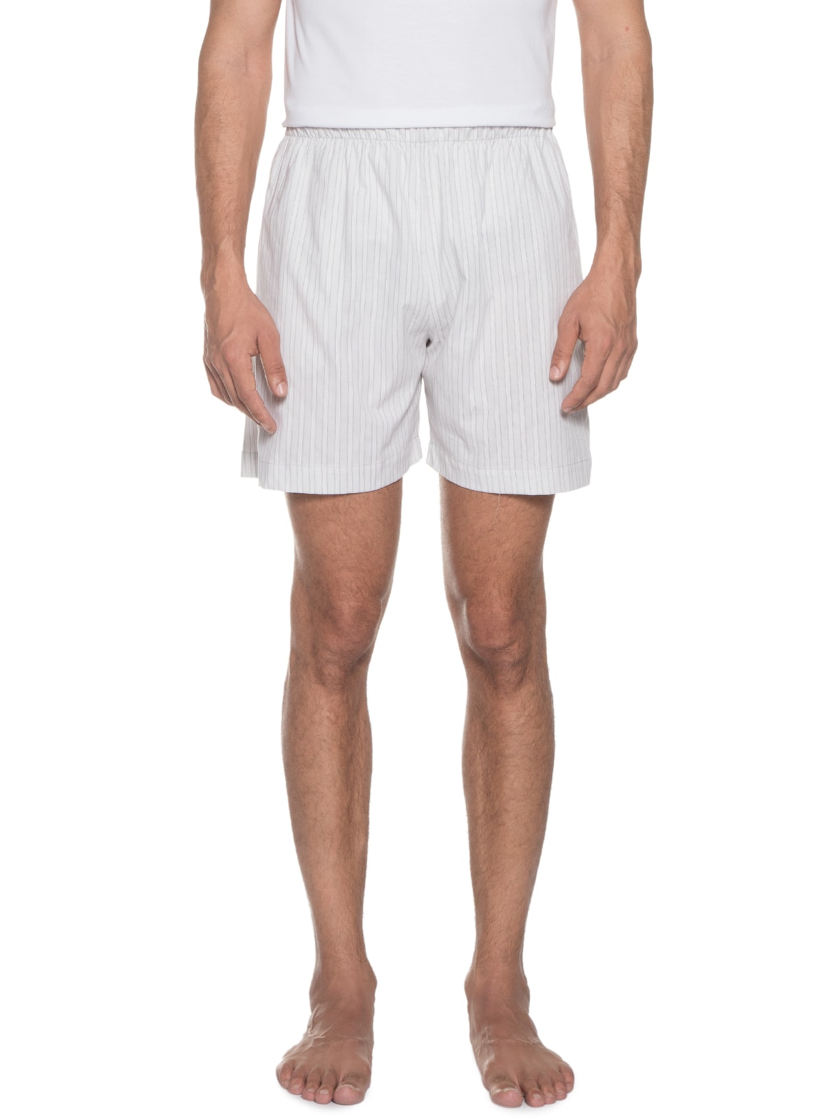 Pijama Masculino Curto Cinza '2 Essential
