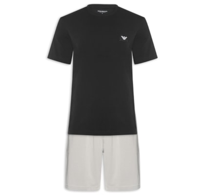 Pijama Masculino Curto Nightwear - Preto