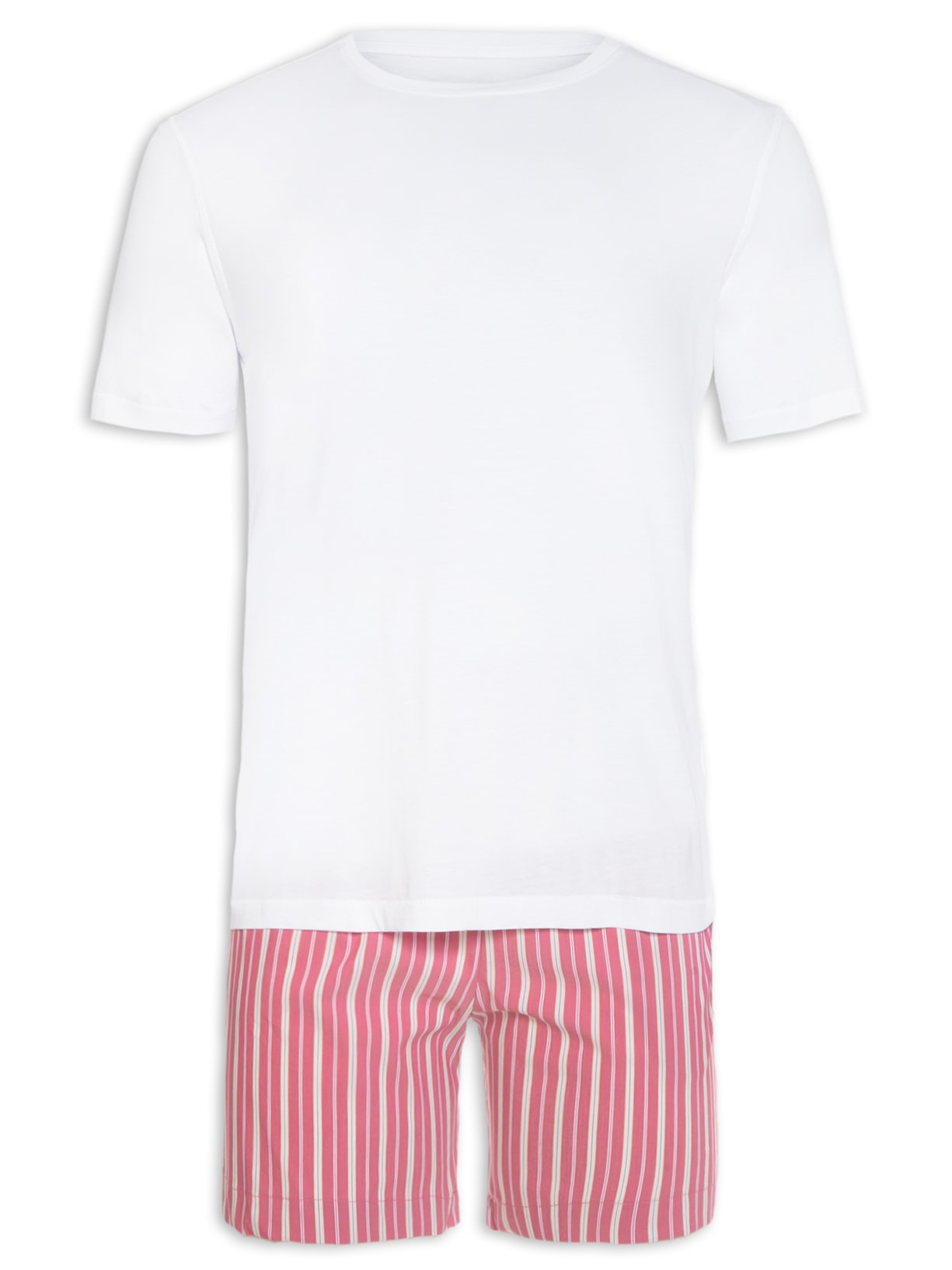 Pijama Masculino Curto - Vermelho