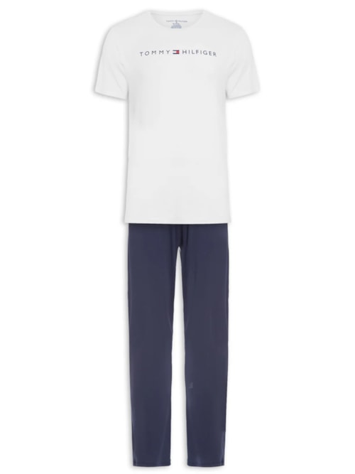 Pijama Masculino Essential Sleepwear - Branco