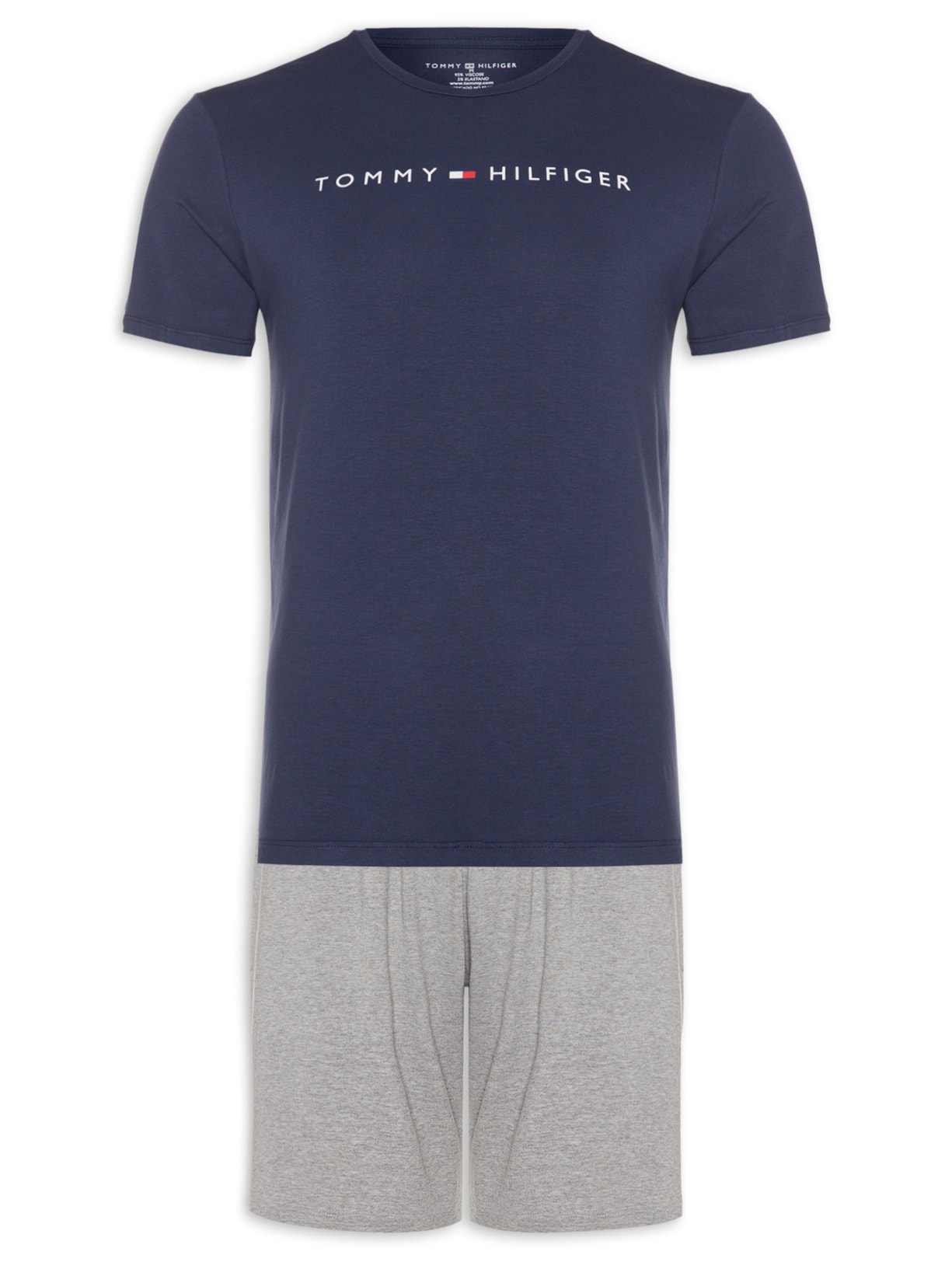 Pijama Masculino Essential Sleepwear - Cinza