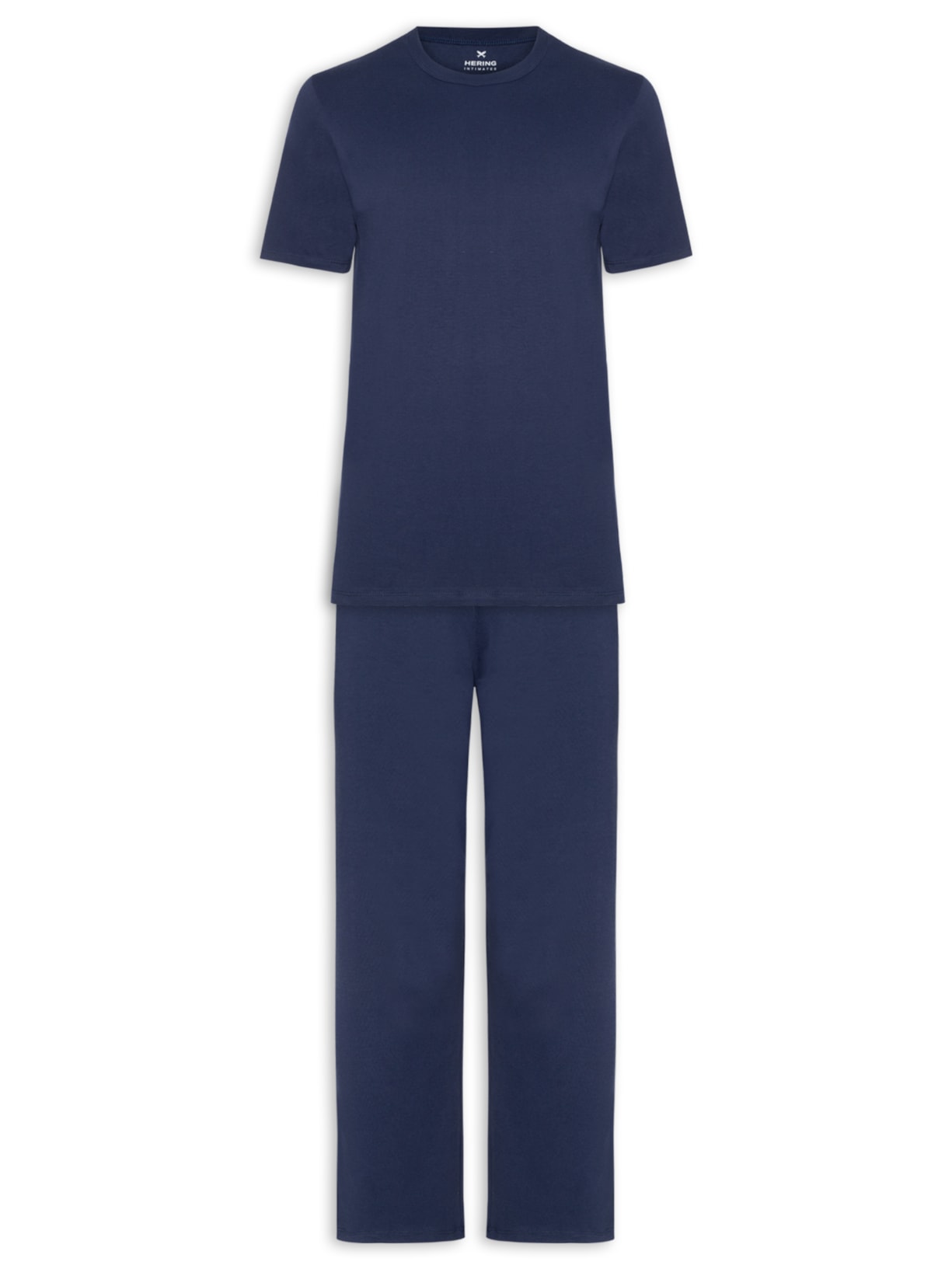 Pijama Masculino Longo Super Cotton - Azul