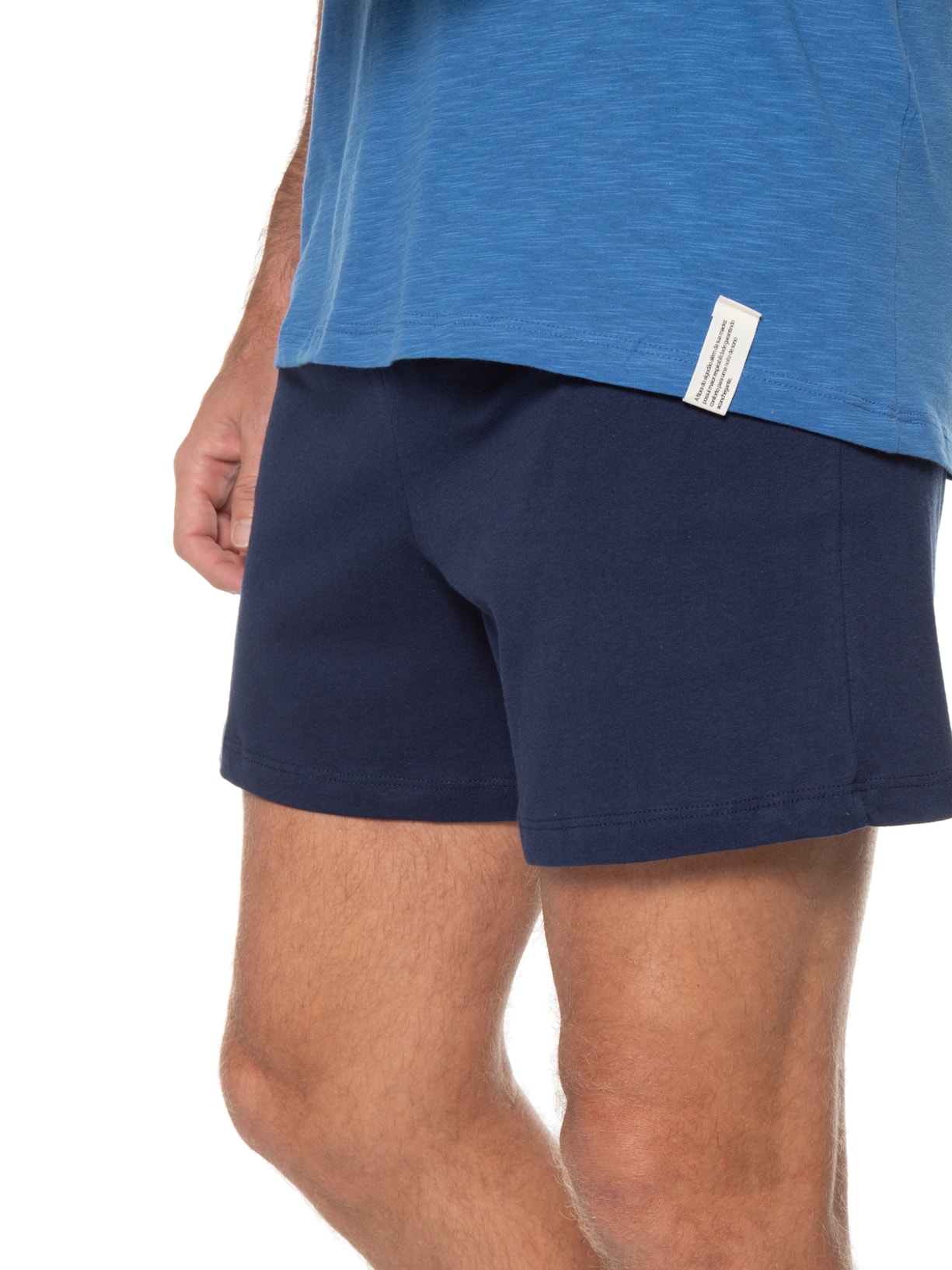 Pijama Masculino Manga Curta Azul Hering Intimates