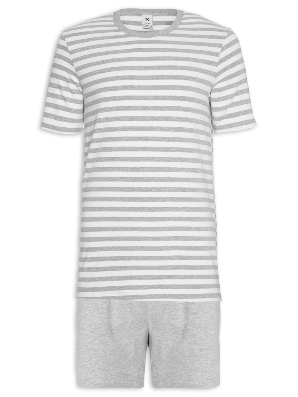 Pijama Masculino Mm - Cinza