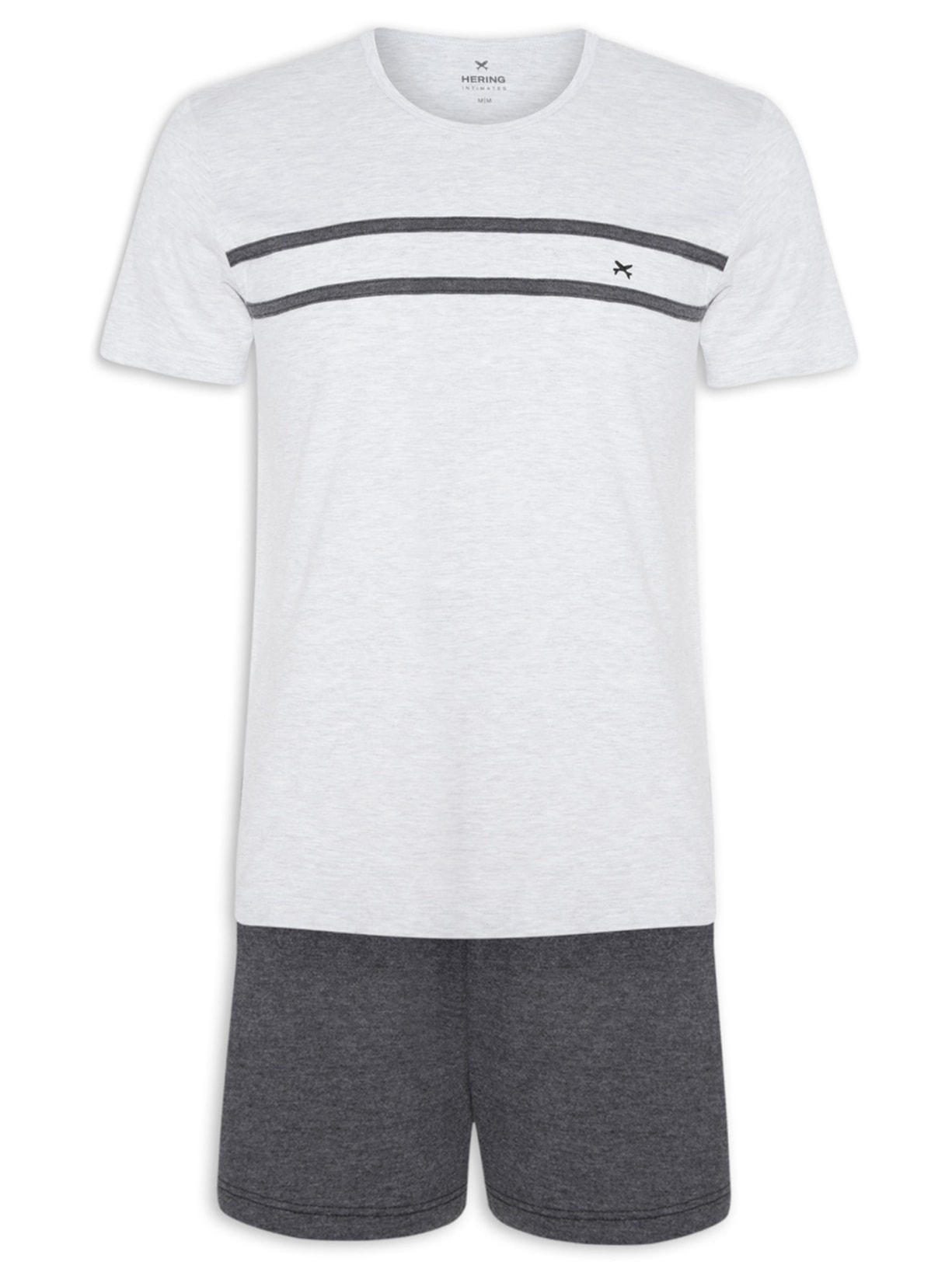 Pijama Masculino Mm - Cinza