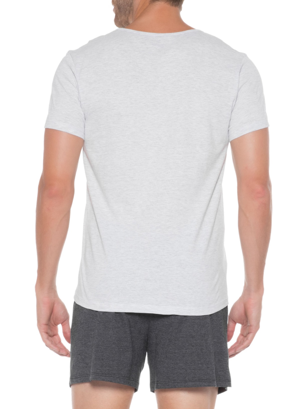 Pijama Masculino Mm Cinza Hering Intimates