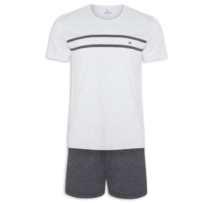 Pijama Masculino Mm - Cinza