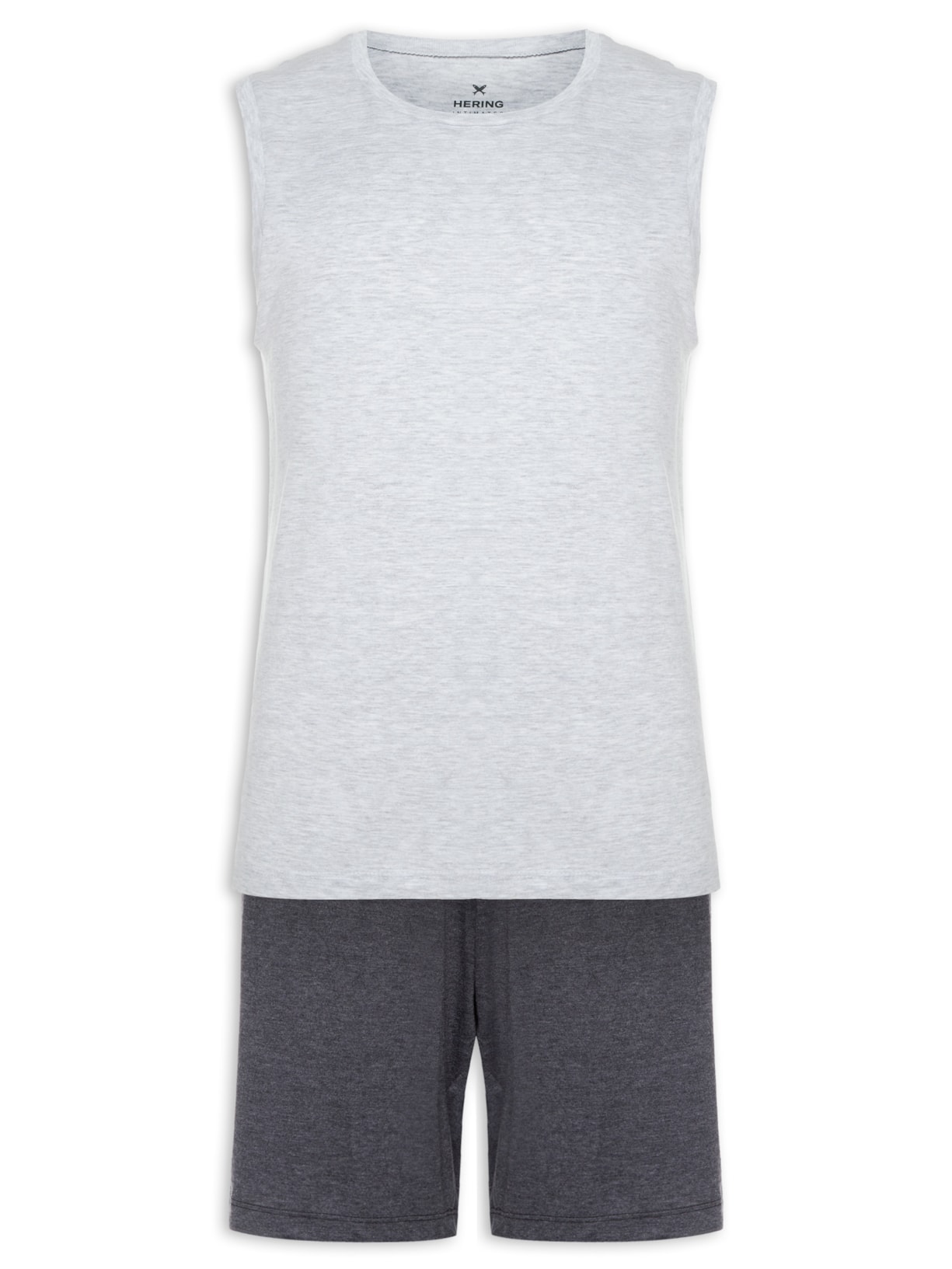 Pijama Masculino Mm - Cinza